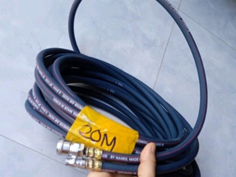 20M Dây hơi khí nén 2 sọc đỏ 