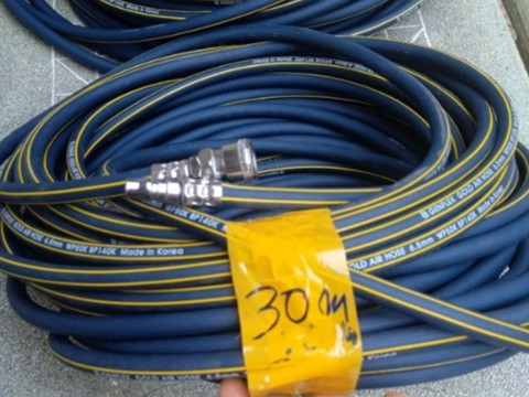 30M Dây Hơi Khỉ Nén 2 Sọc Vàng 